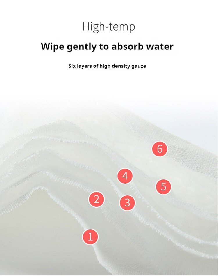 Baby 6Layer Gauze Towel DORMANCLOAD